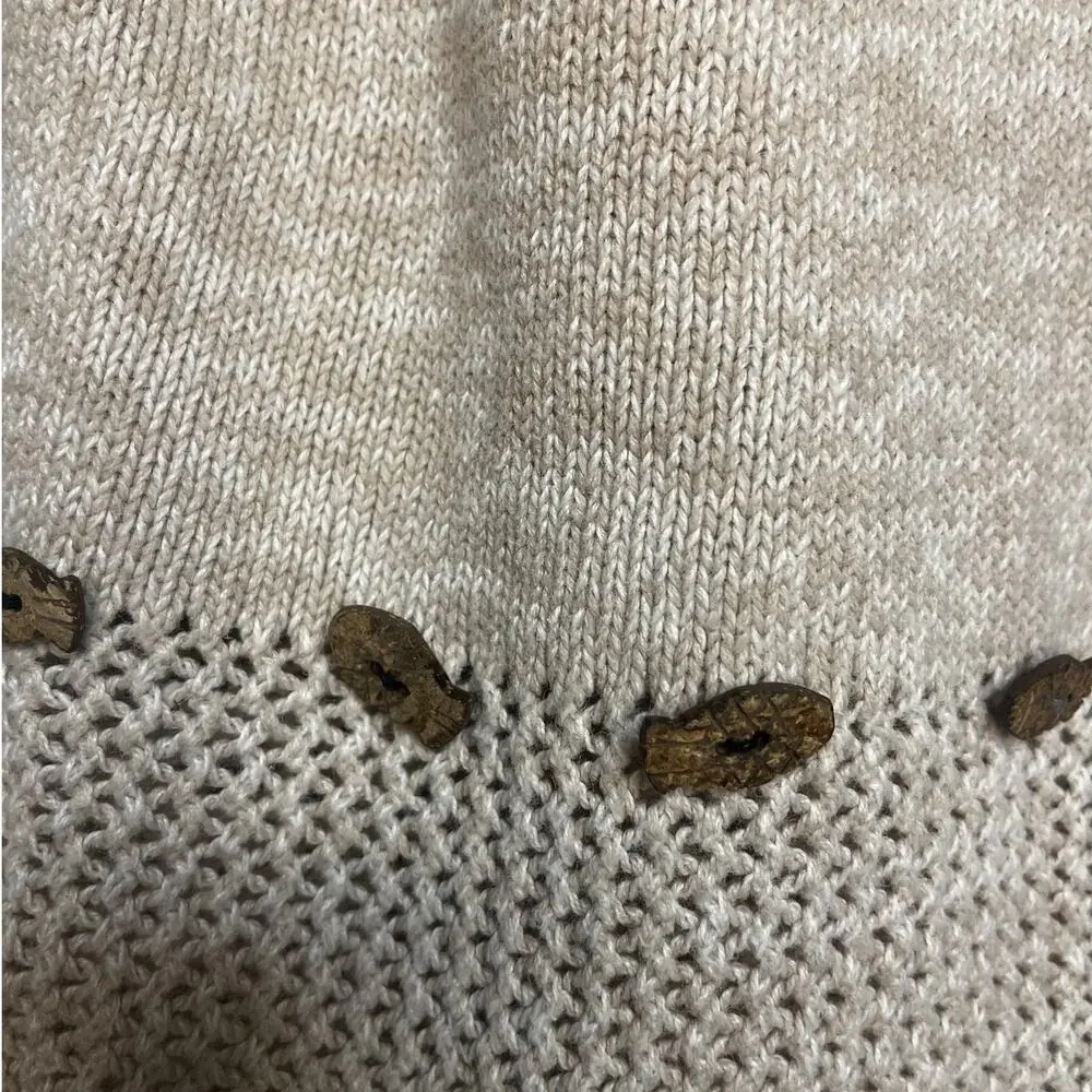 *Vintage* CHRISTOPHER & BANKS Hand Embroidered Cat/Kitty Sweater, Size S - Picture 5 of 6